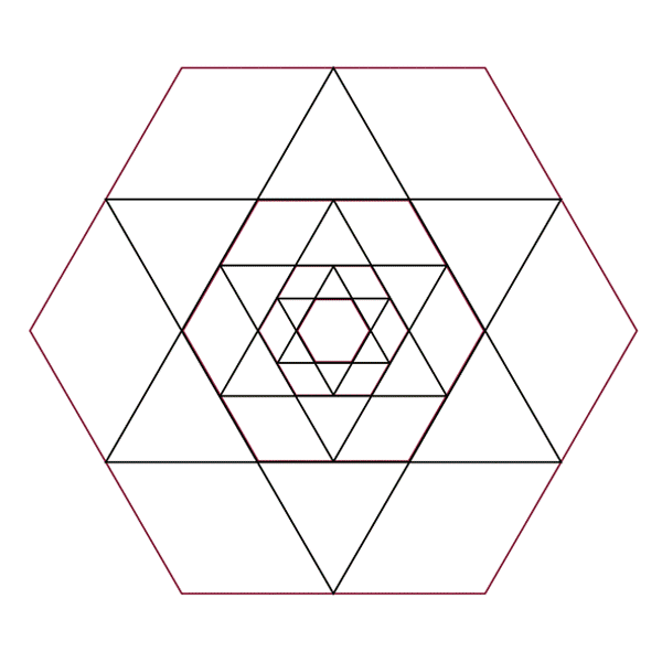 Animation Star-Cube : rotation de l'étoile-cube
