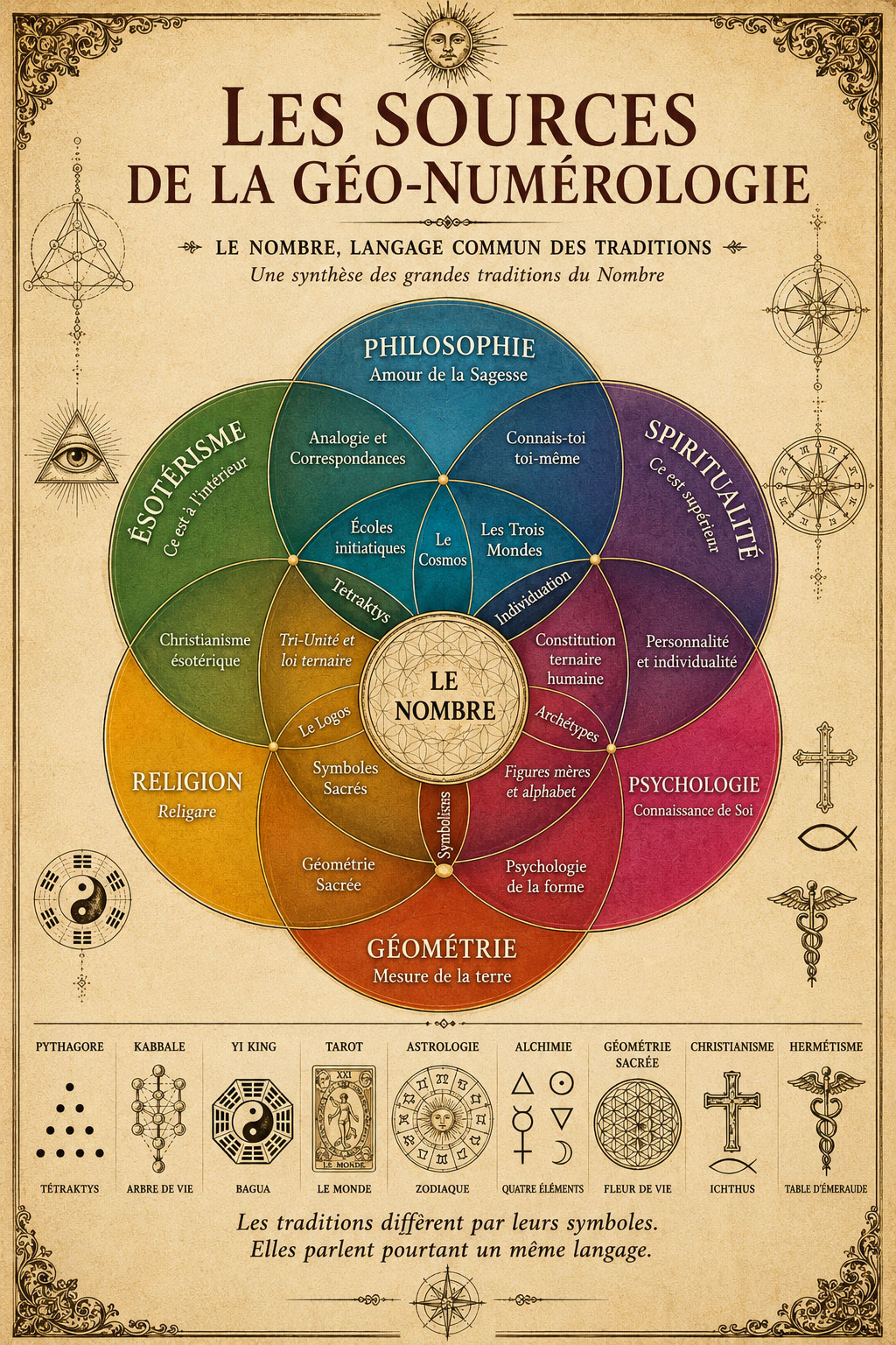 Les sources de la Géo-Numérologie — la synthèse des grandes traditions du Nombre