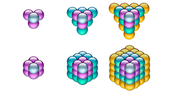 Nombres figurés de troisième dimension 3D